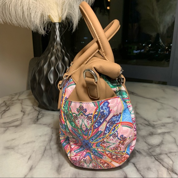 Desigual Women's Mexican Cards Shoulder & Handbag - Picture 3 of 13